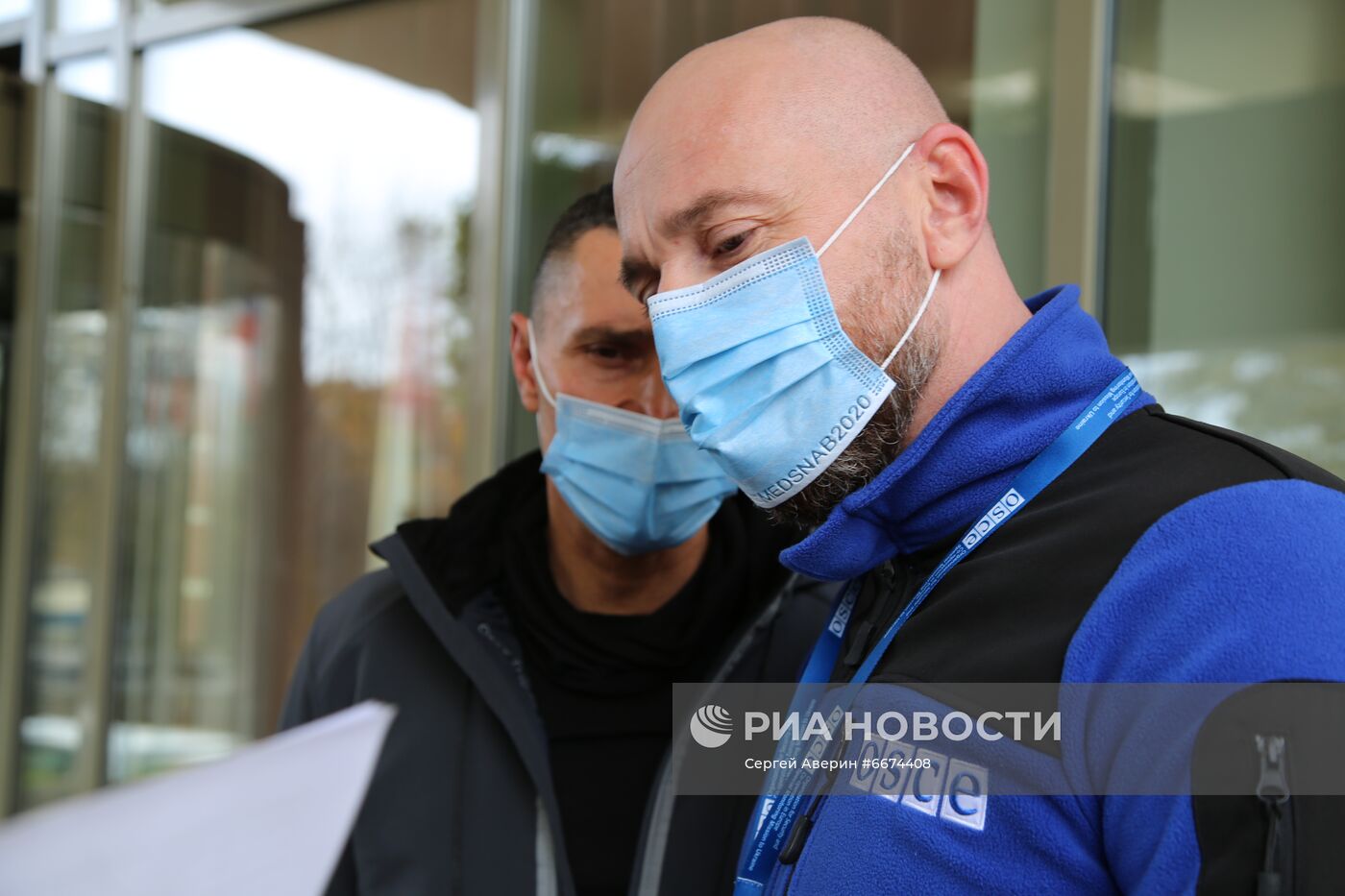 В Донецке разбит палаточный лагерь в знак протеста против бездействия ОБСЕ