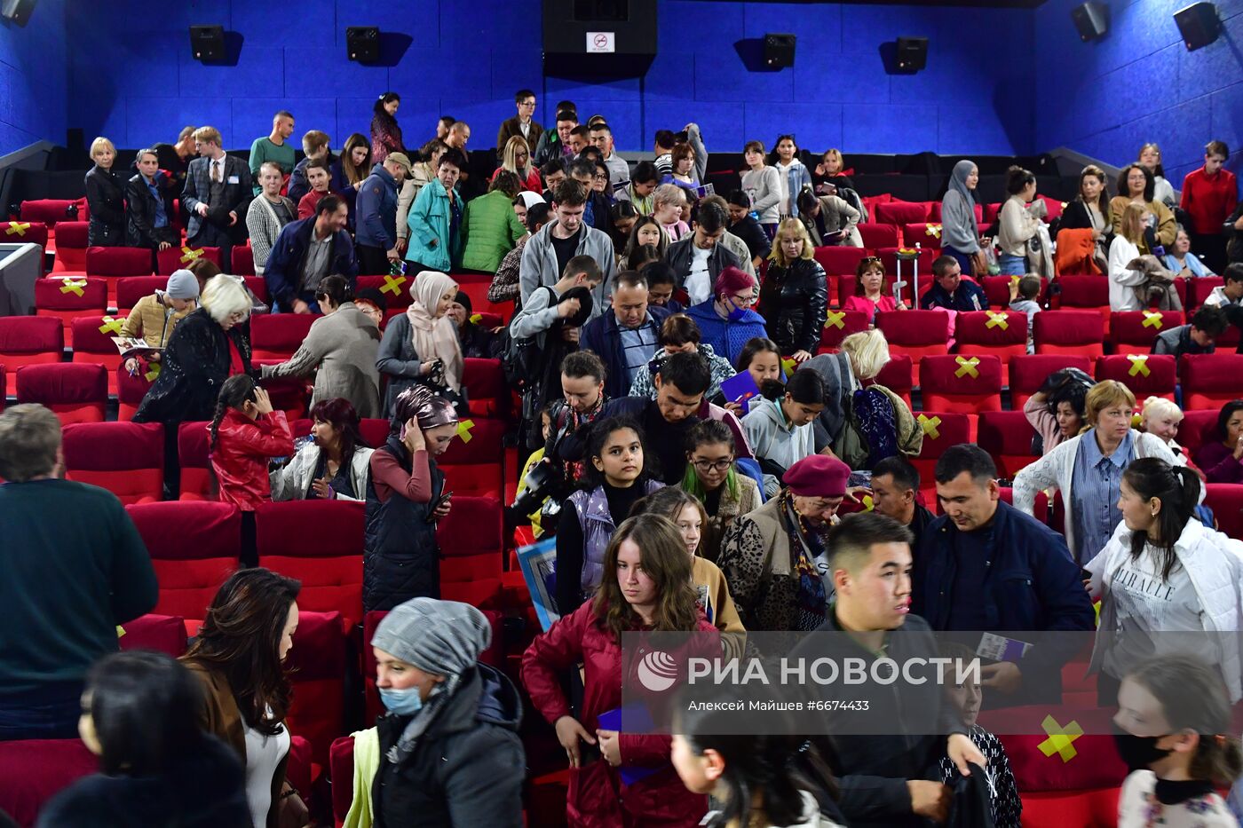 Закрытие фестиваля "Дни российского кино" в Киргизии