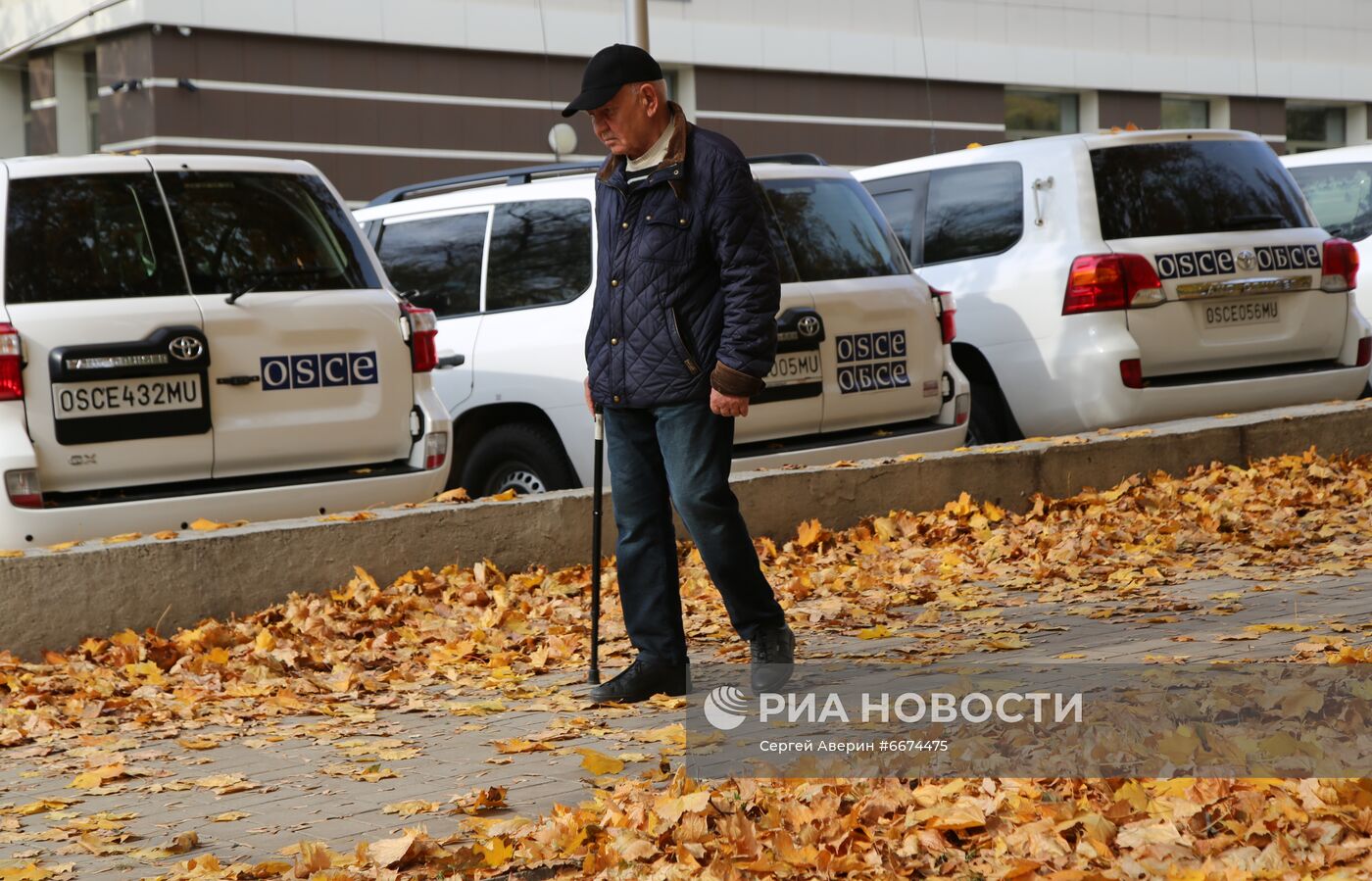 В Донецке разбит палаточный лагерь в знак протеста против бездействия ОБСЕ