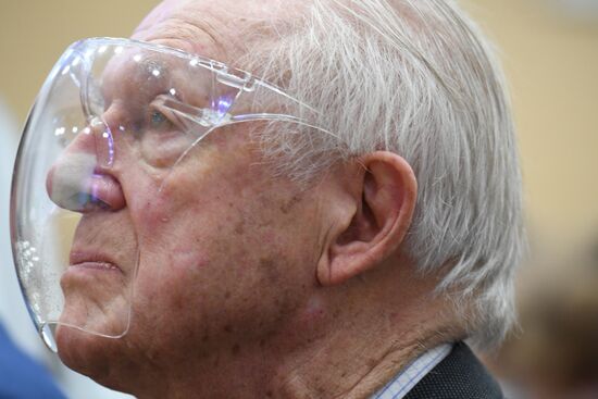 Глава МИД РФ  С. Лавров посетил Дом русского зарубежья