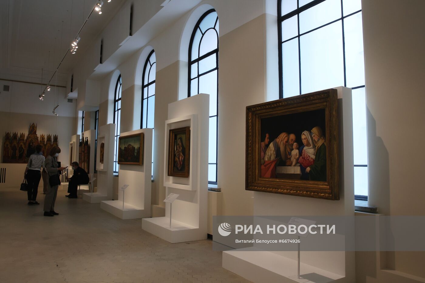 Главные залы ГМИИ им. А. С. Пушкина после реэкспозиции