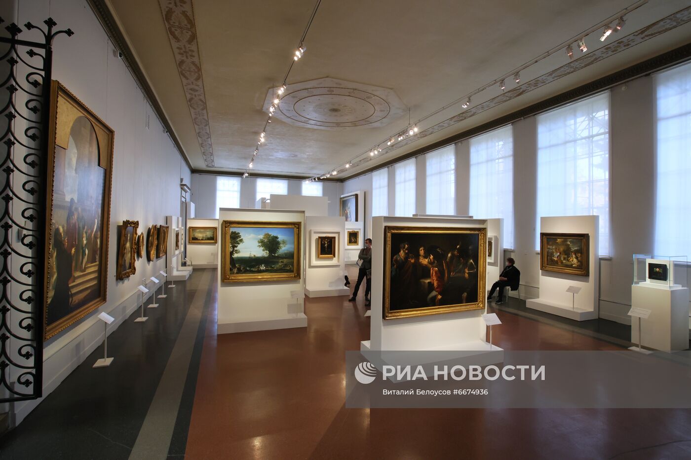 Главные залы ГМИИ им. А. С. Пушкина после реэкспозиции