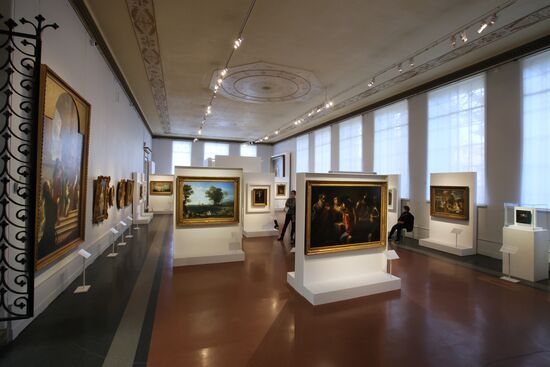 Главные залы ГМИИ им. А. С. Пушкина после реэкспозиции