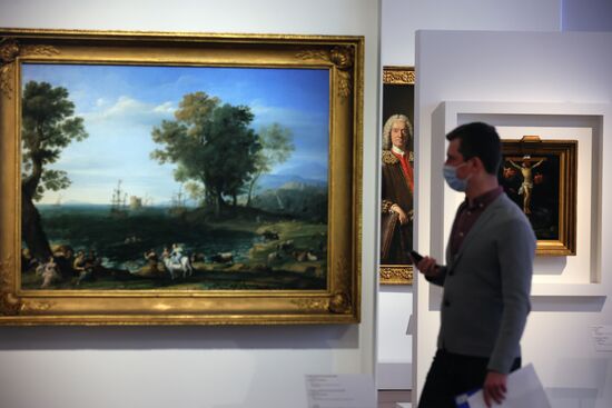 Главные залы ГМИИ им. А. С. Пушкина после реэкспозиции