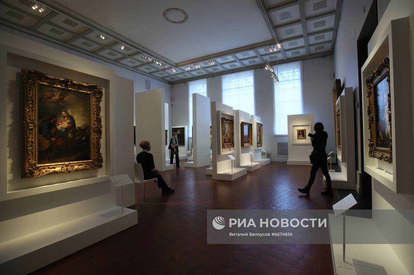 Главные залы ГМИИ им. А. С. Пушкина после реэкспозиции