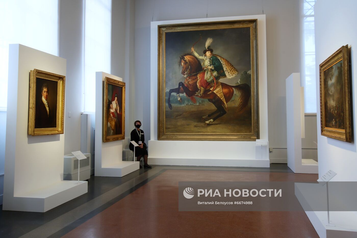 Главные залы ГМИИ им. А. С. Пушкина после реэкспозиции