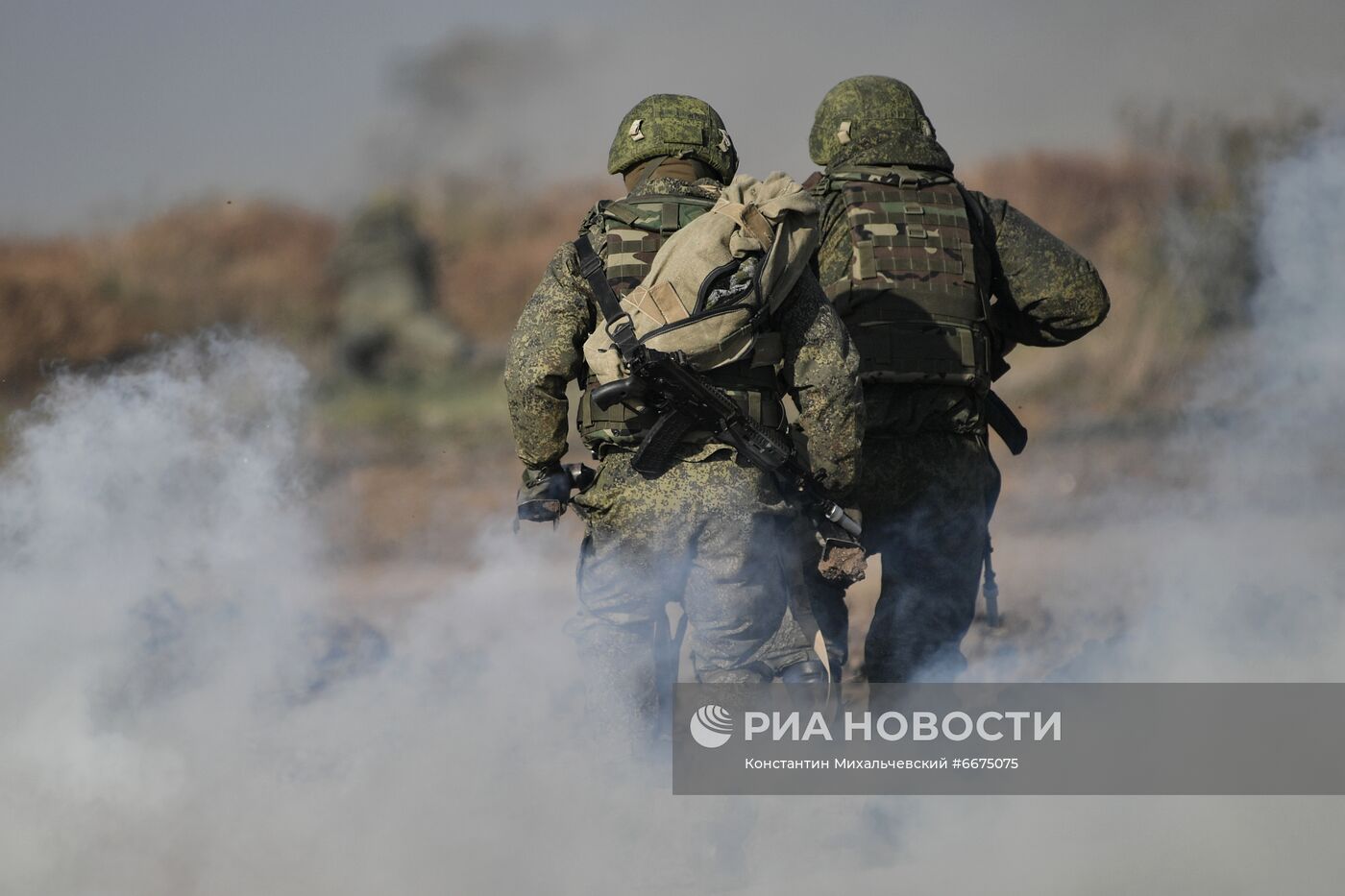 Учения Черноморского флота в Крыму