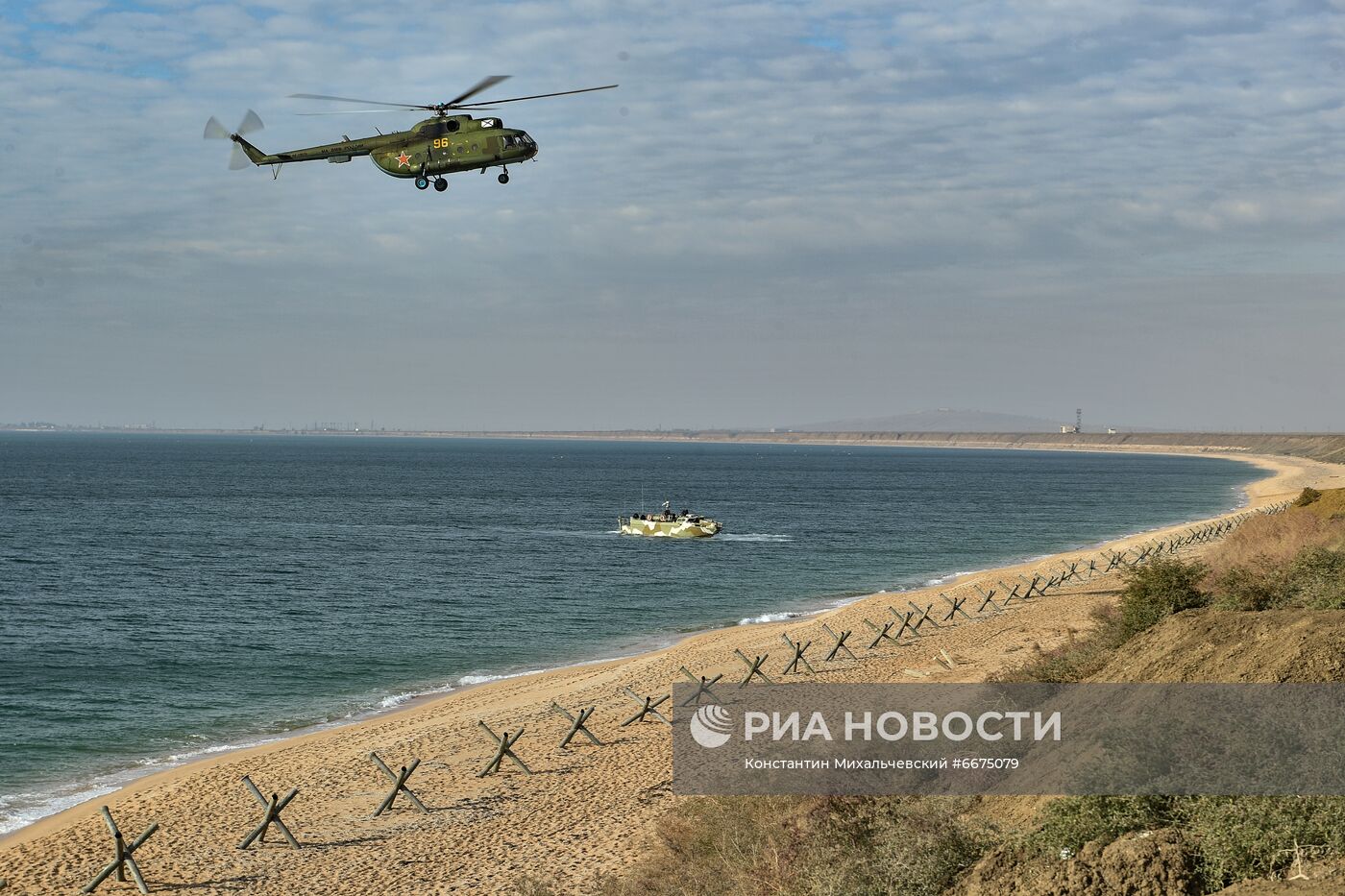 Учения Черноморского флота в Крыму