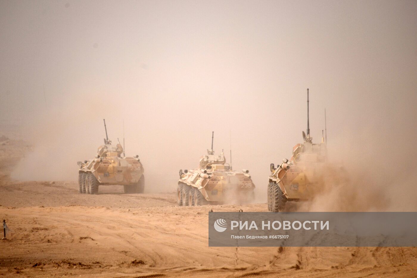 Учения сил ОДКБ в Таджикистане