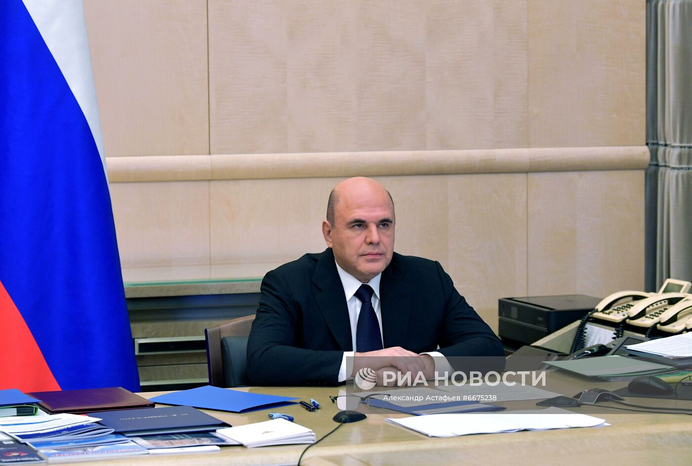 Премьер-министр РФ М. Мишустин провел заседание Координационного совета при правительстве РФ по борьбе с коронавирусом