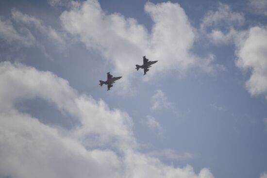 Учения сил ОДКБ в Таджикистане