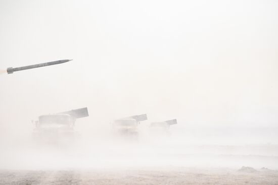 Учения сил ОДКБ в Таджикистане