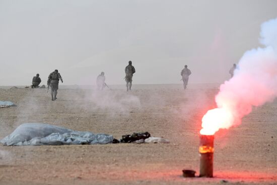 Учения сил ОДКБ в Таджикистане