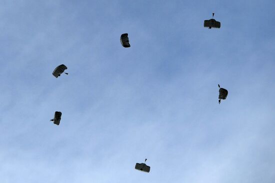 Учения сил ОДКБ в Таджикистане