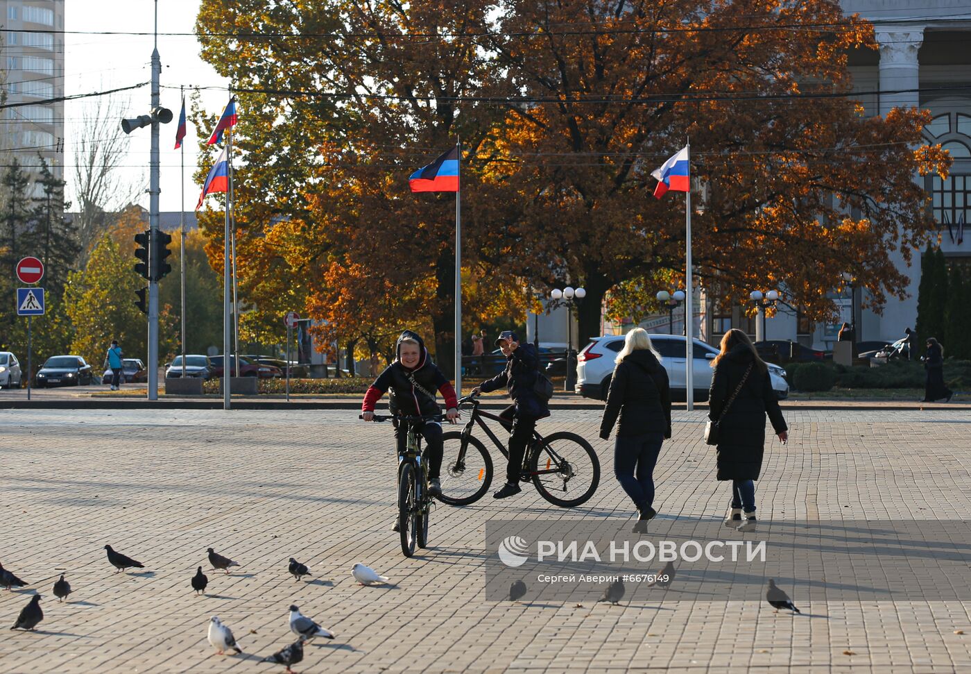 Осень в Донецке