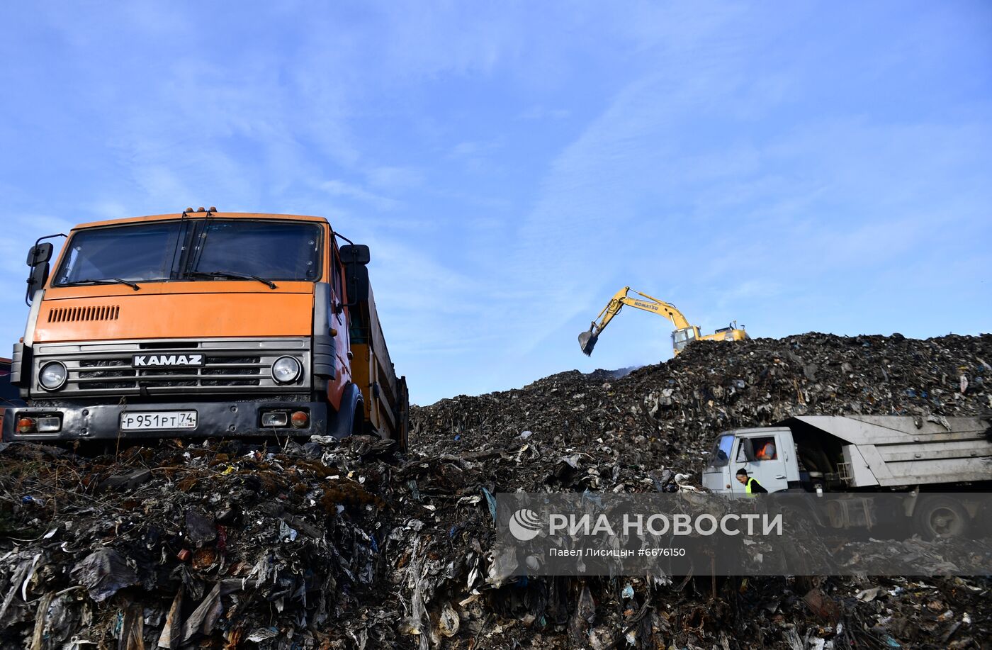 Рекультивация Широкореченского полигона в Екатеринбурге