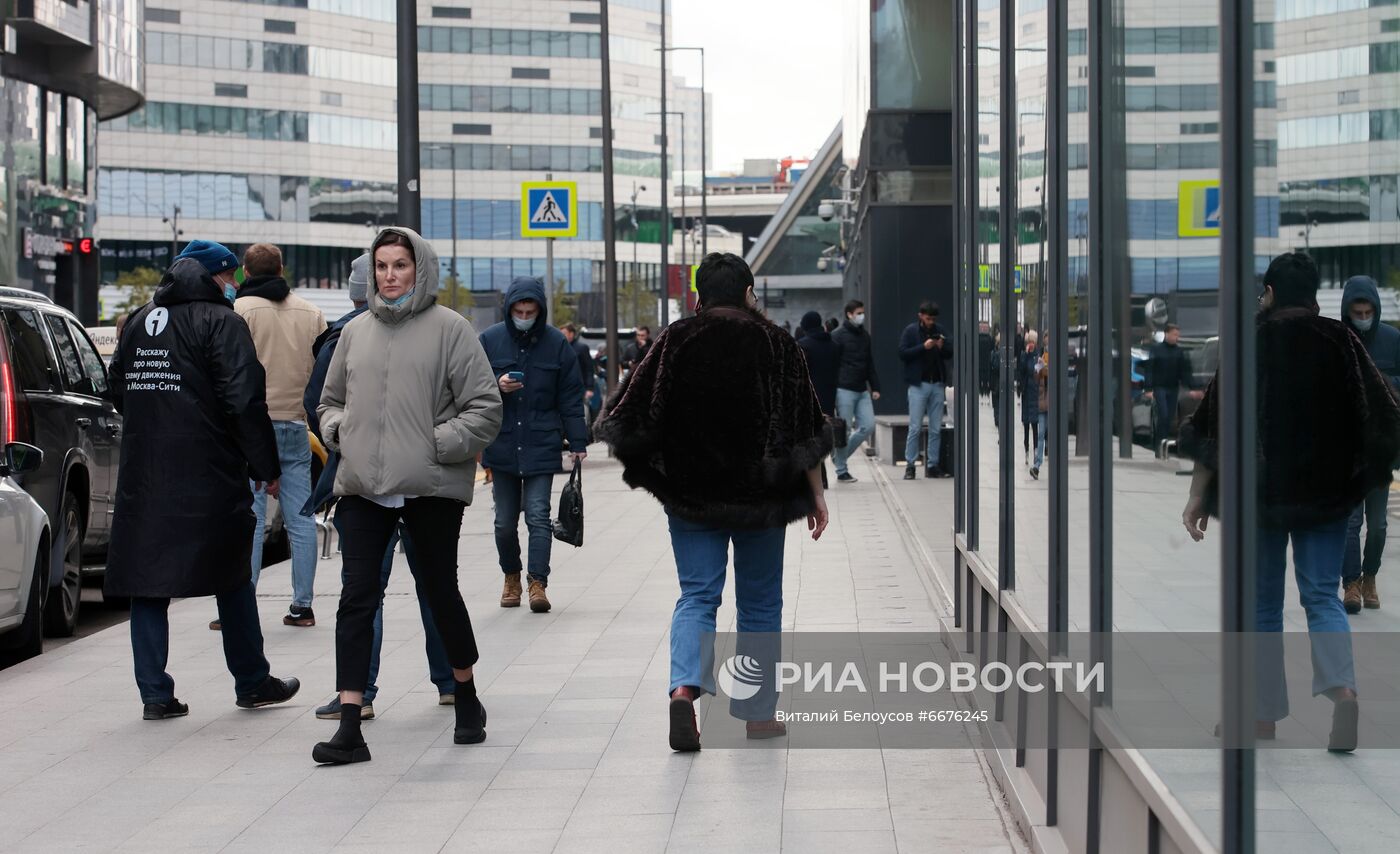 Новая схема движения в районе Москва-сити заработает 22 октября