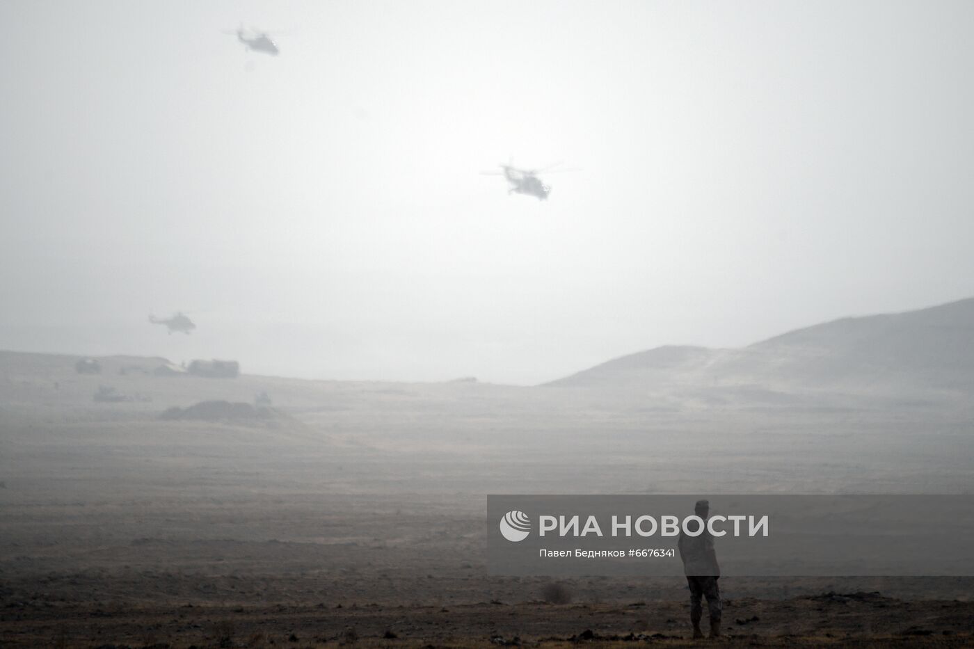 Учения сил ОДКБ в Таджикистане