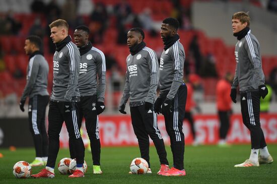 Футбол. Лига Европы. Матч "Спартак" - "Лестер"