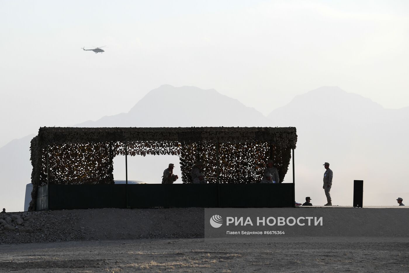 Учения сил ОДКБ в Таджикистане