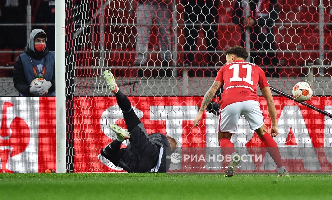 Футбол. Лига Европы. Матч "Спартак" - "Лестер"