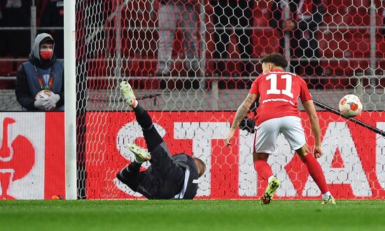 Футбол. Лига Европы. Матч "Спартак" - "Лестер"