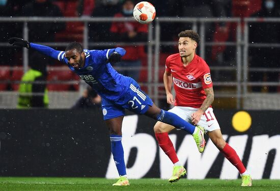 Футбол. Лига Европы. Матч "Спартак" - "Лестер"