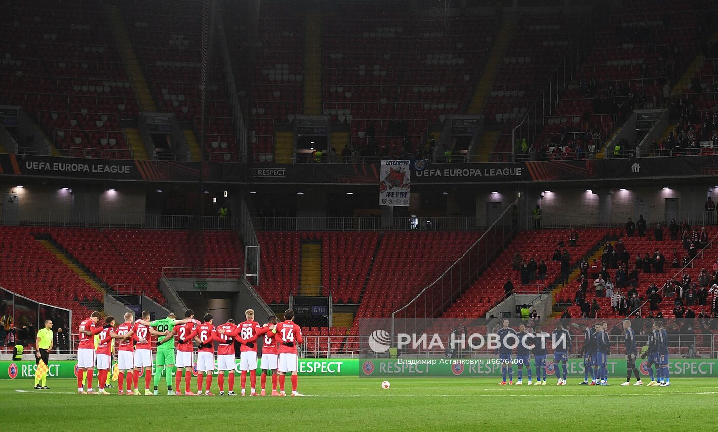 Футбол. Лига Европы. Матч "Спартак" - "Лестер"