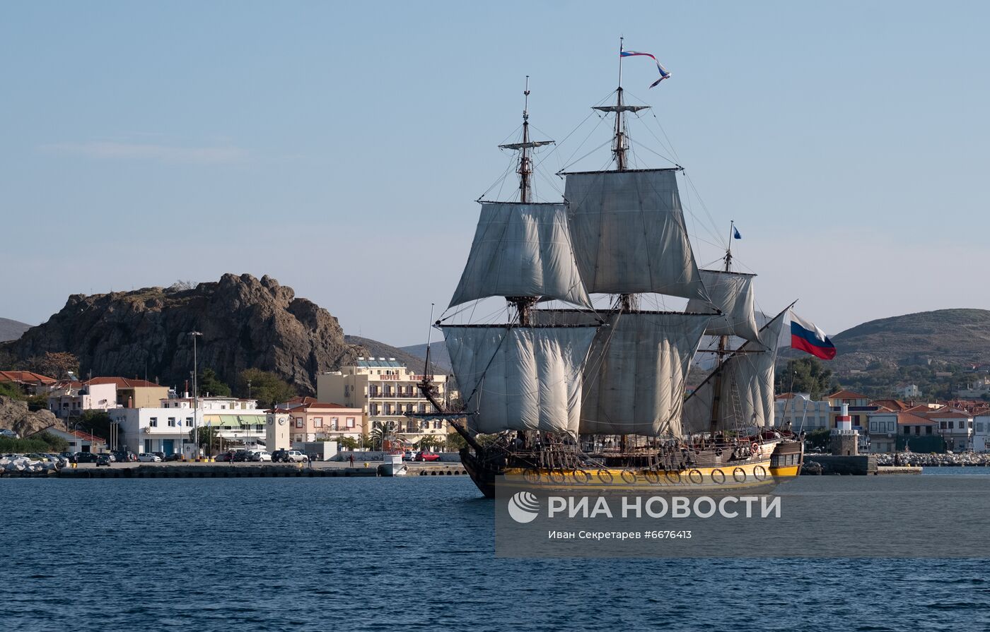 Экспедиция РГО "Пламя Чесмы. Греческий гамбит" в Средиземном море