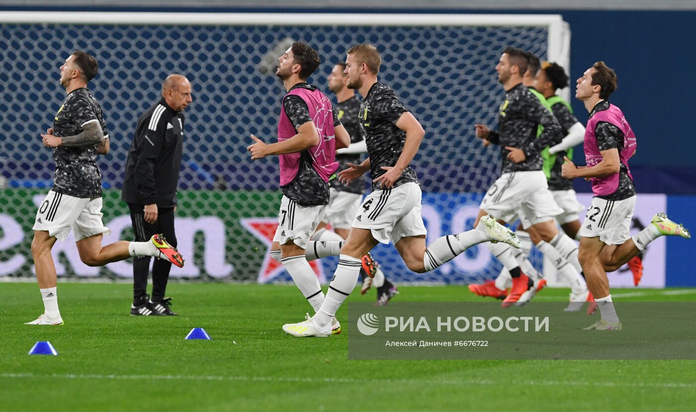 Футбол. Лига чемпионов. Матч "Зенит" - "Ювентус"