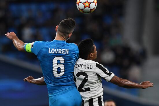 Футбол. Лига чемпионов. Матч "Зенит" - "Ювентус"