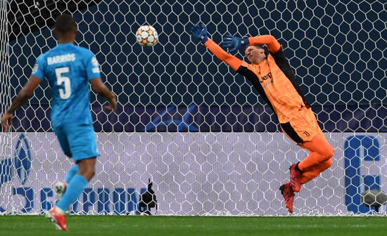 Футбол. Лига чемпионов. Матч "Зенит" - "Ювентус"