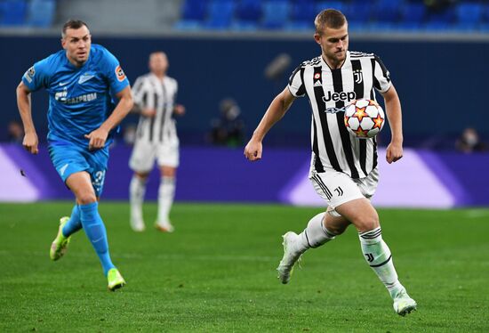 Футбол. Лига чемпионов. Матч "Зенит" - "Ювентус"