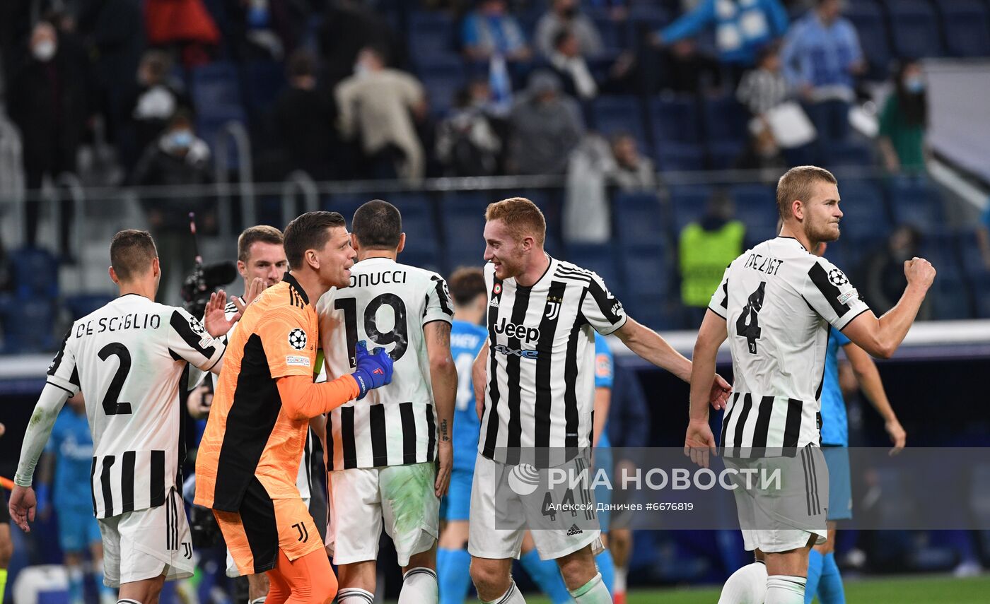 Футбол. Лига чемпионов. Матч "Зенит" - "Ювентус"