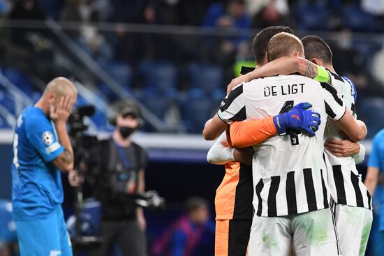 Футбол. Лига чемпионов. Матч "Зенит" - "Ювентус"