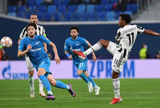 Футбол. Лига чемпионов. Матч "Зенит" - "Ювентус"