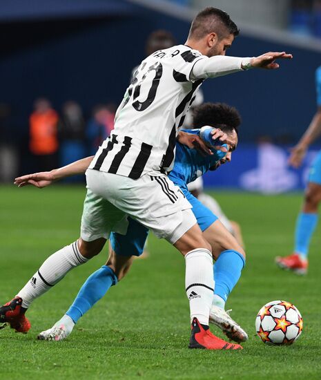 Футбол. Лига чемпионов. Матч "Зенит" - "Ювентус"