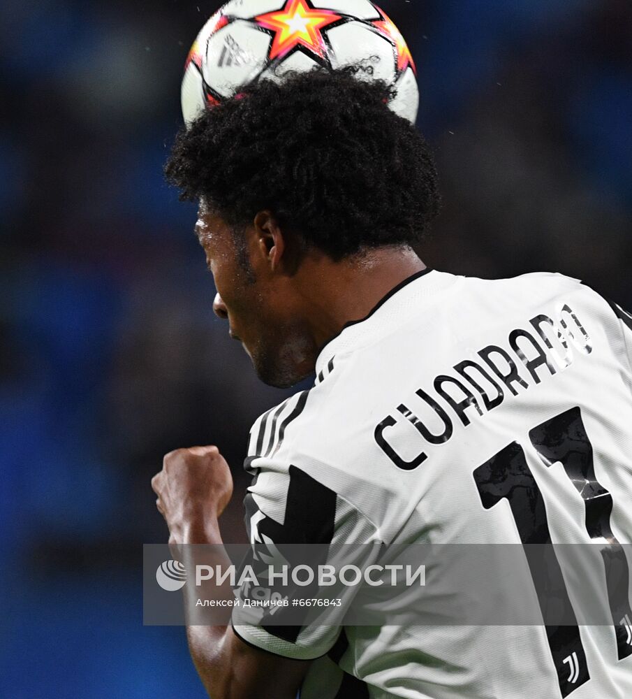Футбол. Лига чемпионов. Матч "Зенит" - "Ювентус"