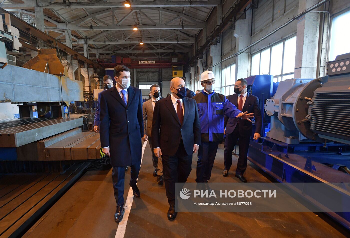 Рабочая поездка премьер-министра РФ М. Мишустина в Северо-Западный федеральный округ