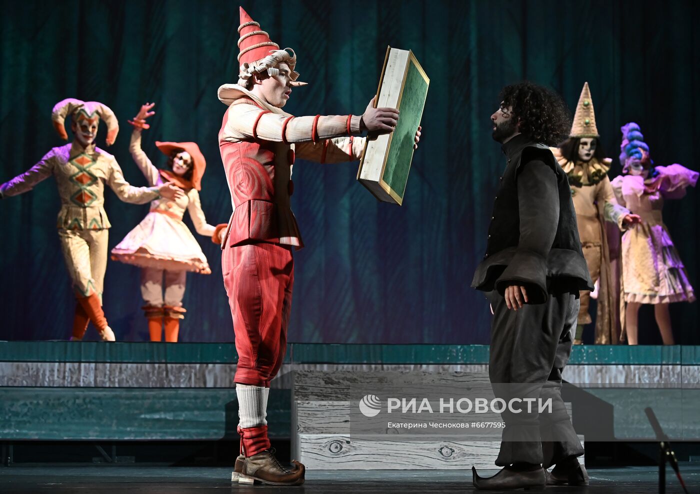 Спектакль "Пиноккио" в МХАТ им. М. Горького  