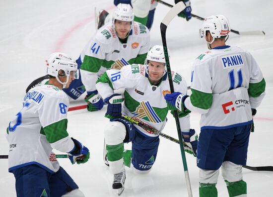 Хоккей. КХЛ. Матч ЦСКА - "Салават Юлаев"