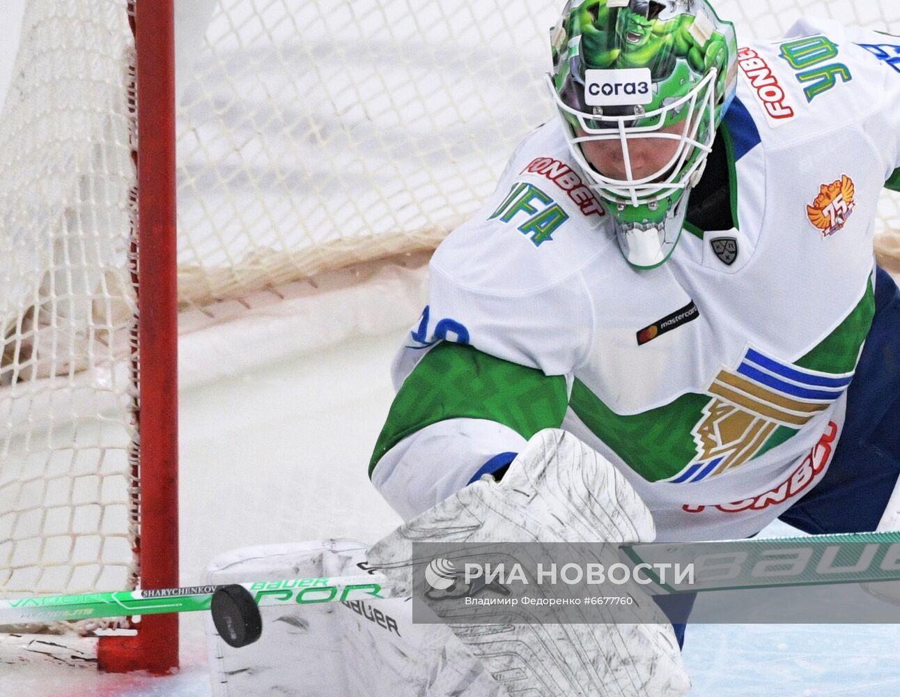 Хоккей. КХЛ. Матч ЦСКА - "Салават Юлаев"