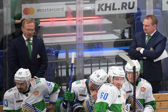 Хоккей. КХЛ. Матч ЦСКА - "Салават Юлаев"