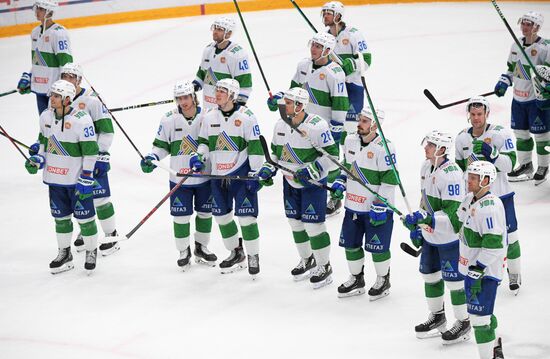 Хоккей. КХЛ. Матч ЦСКА - "Салават Юлаев"