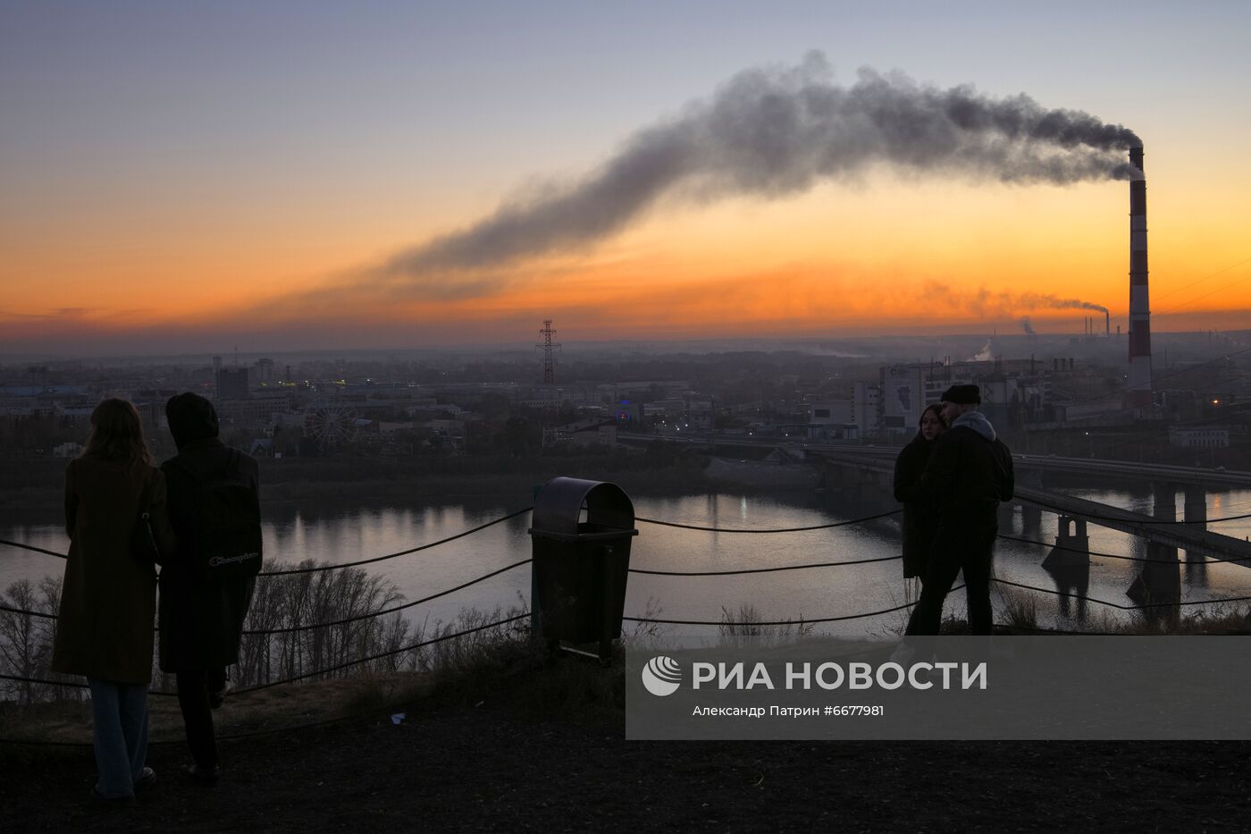 Смог в Кемерове