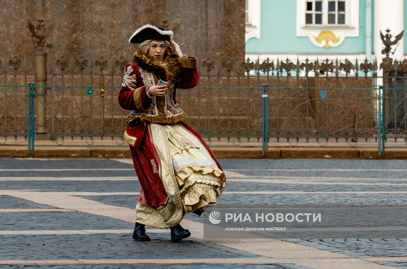 Штормовой ветер в Санкт-Петербурге