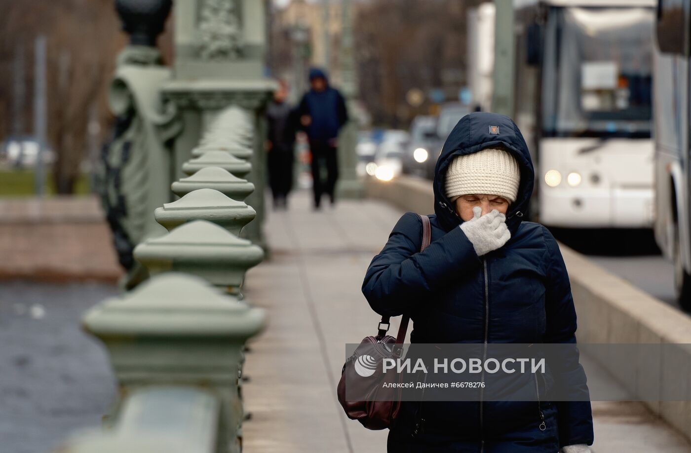 Штормовой ветер в Санкт-Петербурге