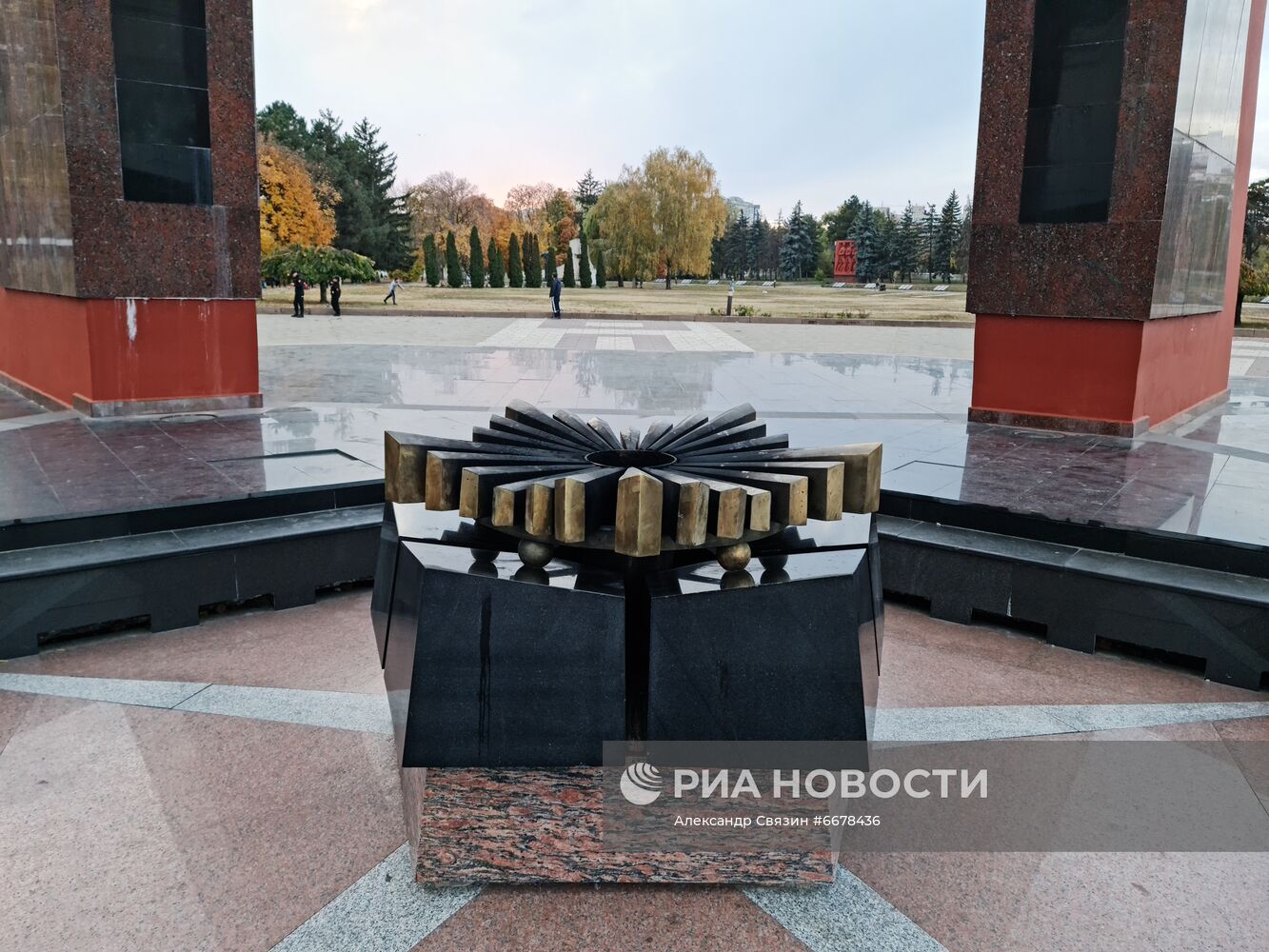 В Кишиневе из-за газового кризиса потушен Вечный огонь