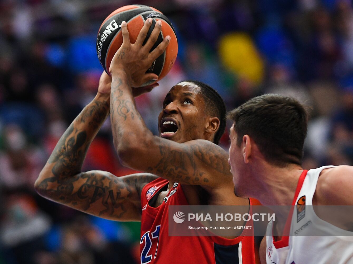 Баскетбол. Евролига. Матч ЦСКА - "Олимпиакос"
