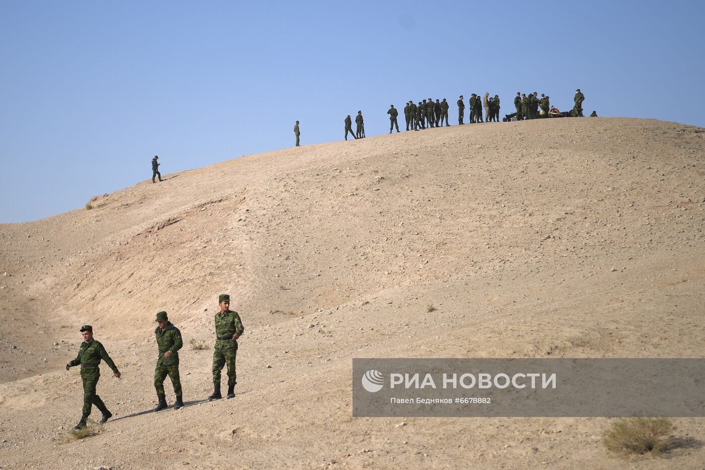 Учения стран ОДКБ в Таджикистане